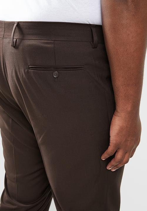 POLO - Mens Bradley custom fit travel trouser - taupe