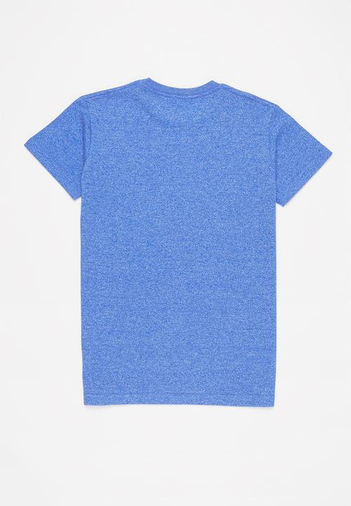 RVCA - Big short sleeve tee edcon - blue