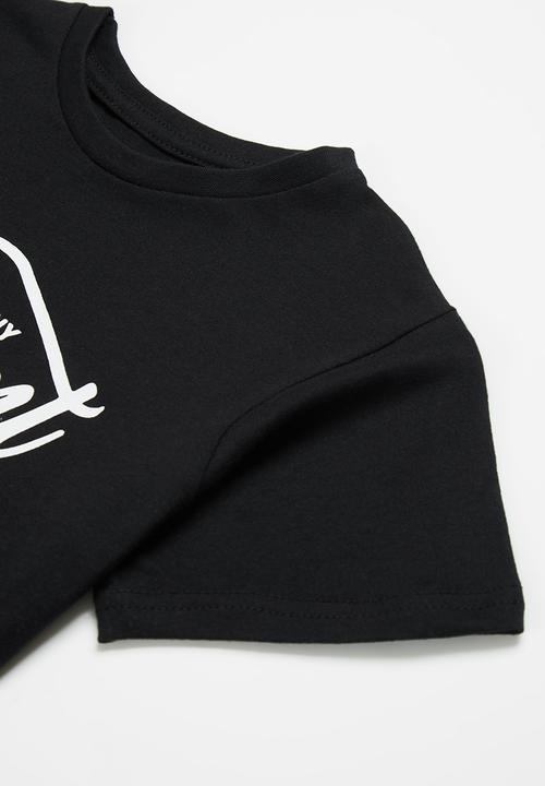 Element - Boys wash ss tee - black