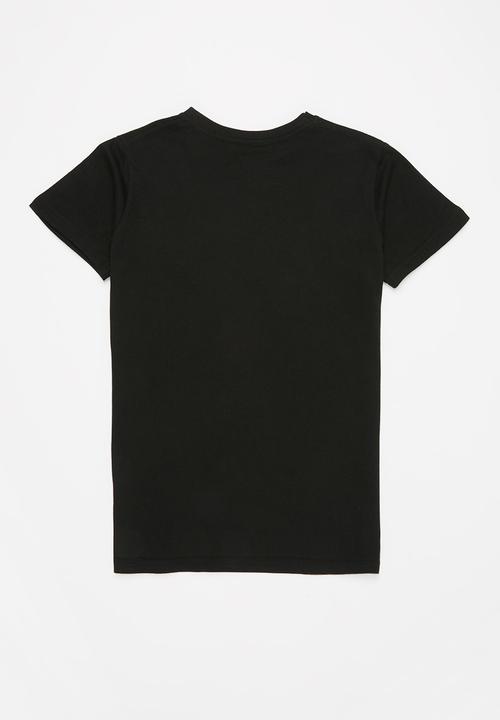 Element - Boys wash ss tee - black