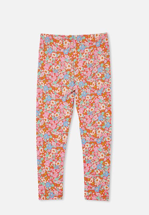 Cotton On - Huggie tights  - red & orange