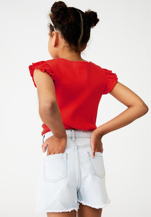 Cotton On - Kaia tank  - red/orange