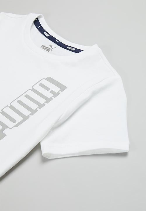 PUMA - Alpha tee b - white 