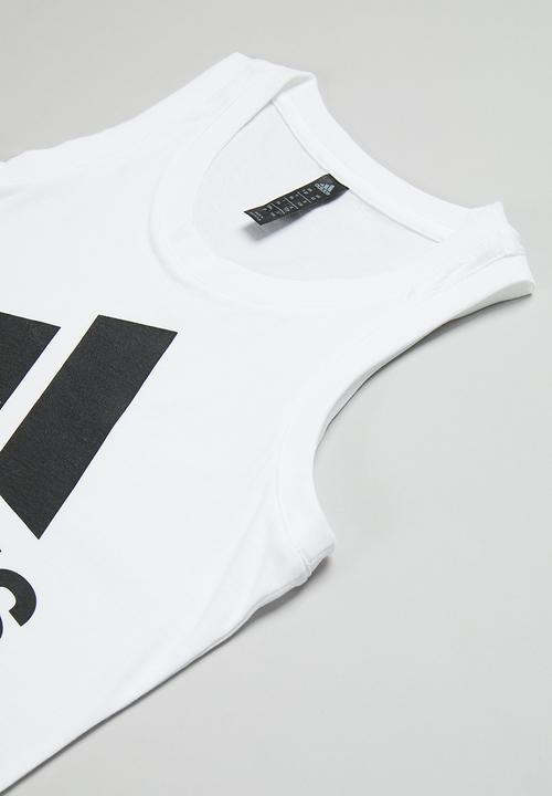 adidas Performance - Bl tank - white/black