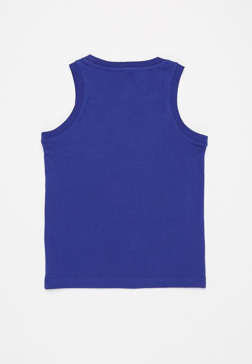 adidas Performance - Bl tank - bold blue/white