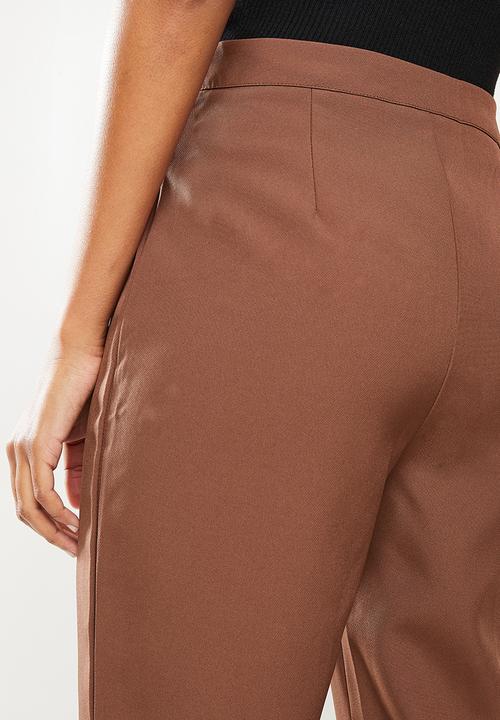 Missguided - Co ord basic cigarette - chocolate