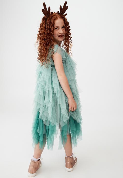 Cotton On - Alicia dress up dress  - mint breeze gradient