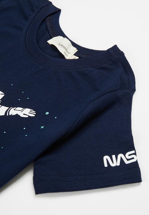 Superbalist Kids - NASA tee & shorts pj set - navy 