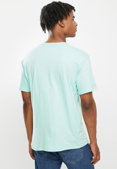 Quiksilver - Corp logo short sleeve - blue light