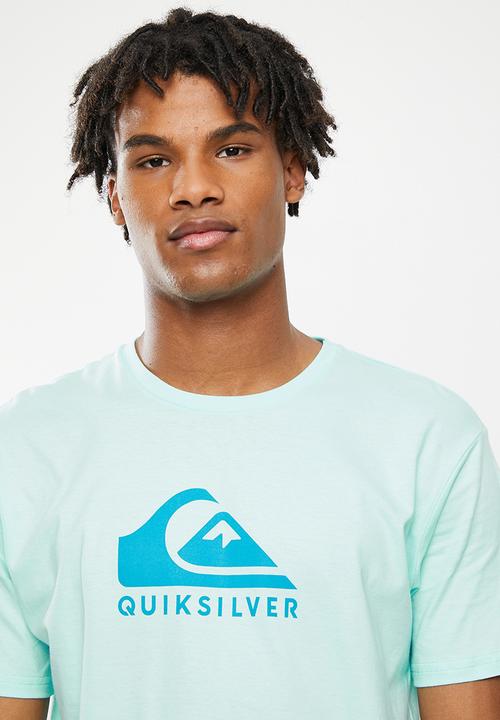 Quiksilver - Corp logo short sleeve - blue light