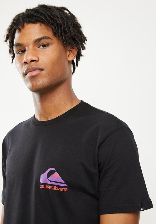 Quiksilver - Omni logo  short sleeve - black