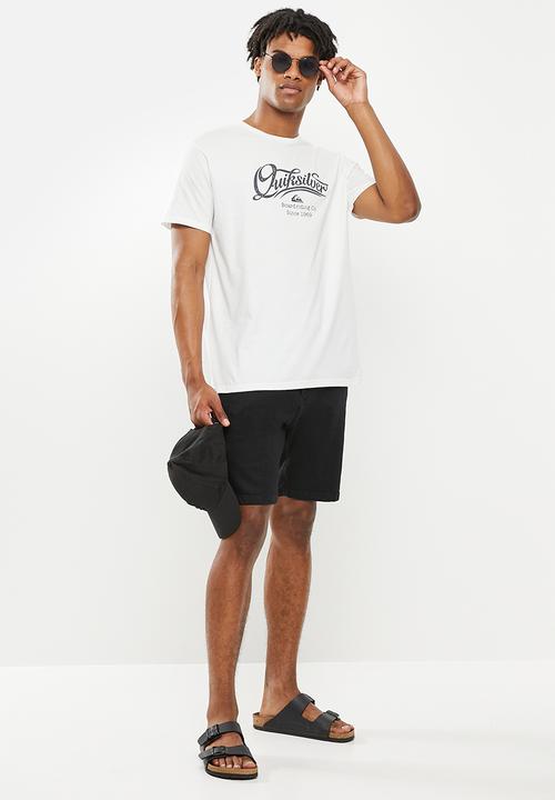 Quiksilver - Top hour short sleeve - antique white