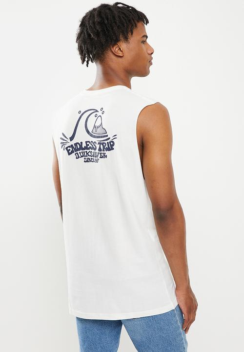 Quiksilver - Dusty trip muscle - antique white