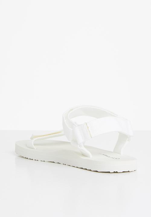 Superbalist - Sporty strap sandal - white