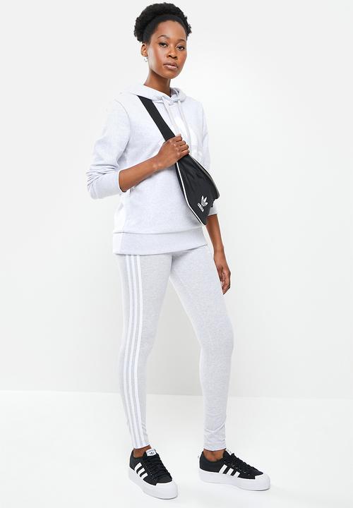 adidas Originals - 3 str tights - light grey 