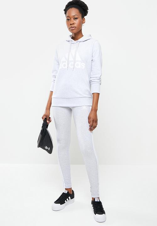 adidas Performance - Bl fitted hoodie - light grey