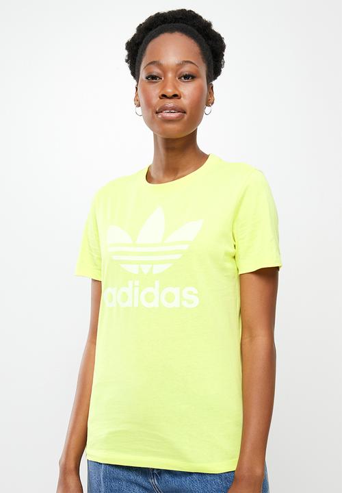 adidas Originals - Trefoil tee - yellow