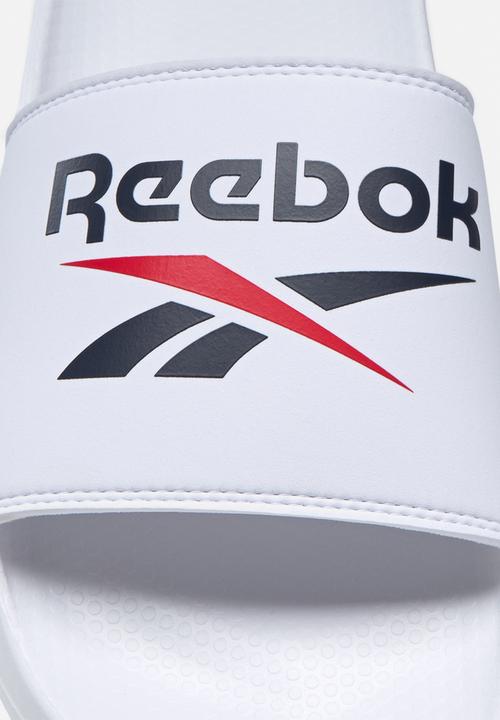 Reebok - Reebok fulgere slide - white/vector navy/vector red