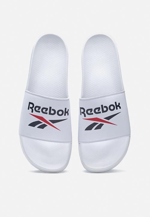 Reebok - Reebok fulgere slide - white/vector navy/vector red