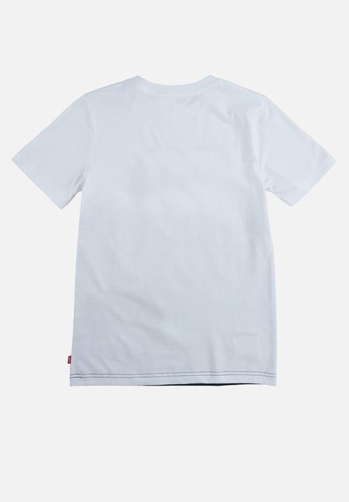 Levi’s® - Lvb shorts sleeve  graphic tee - white