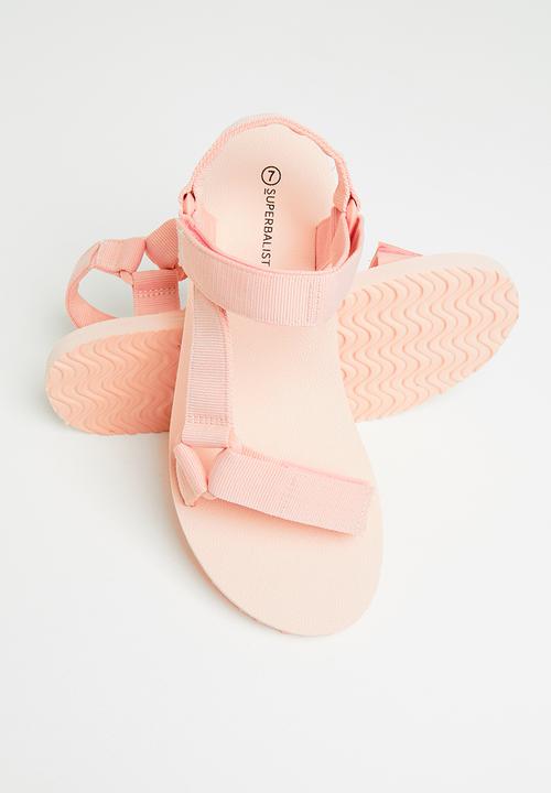 Superbalist - Sporty strap sandal - blush