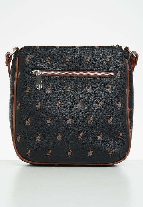 POLO - Polo classic sling - black & brown