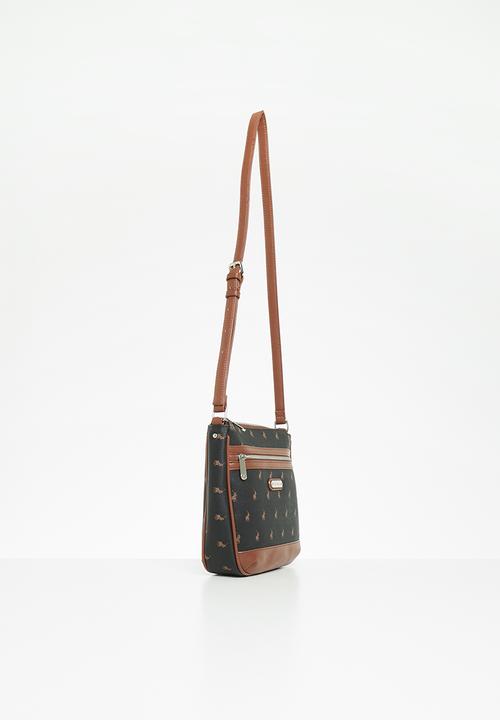 POLO - Polo classic sling - black & brown