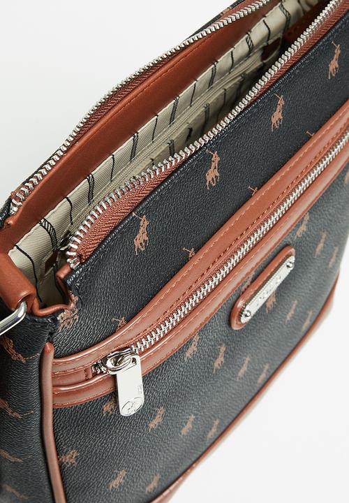 POLO - Polo classic sling - black & brown