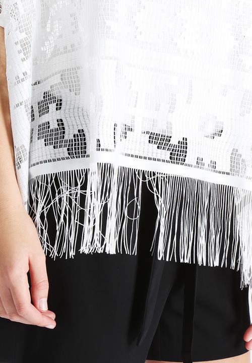 Vero Moda - Anja Fringe Lace Top