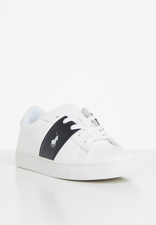 POLO - Jade side flash sneaker - white & navy