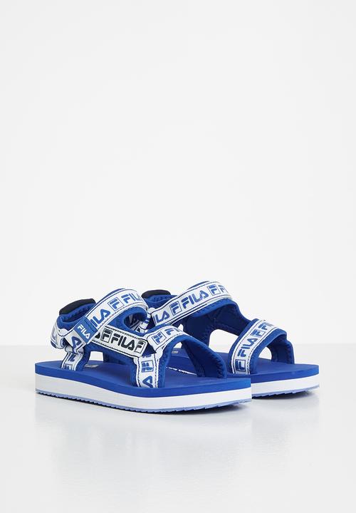 FILA - Electra sandal - blue & white 