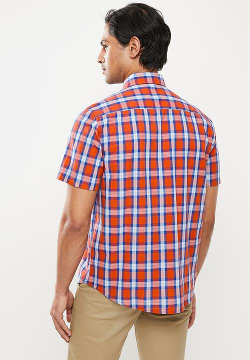 Wolf Rock - Birch woven shirts - red