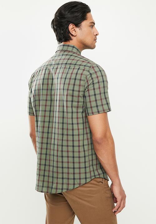Wolf Rock - Cedar woven shirts - khaki