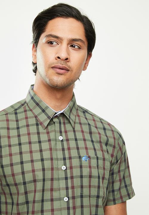 Wolf Rock - Cedar woven shirts - khaki