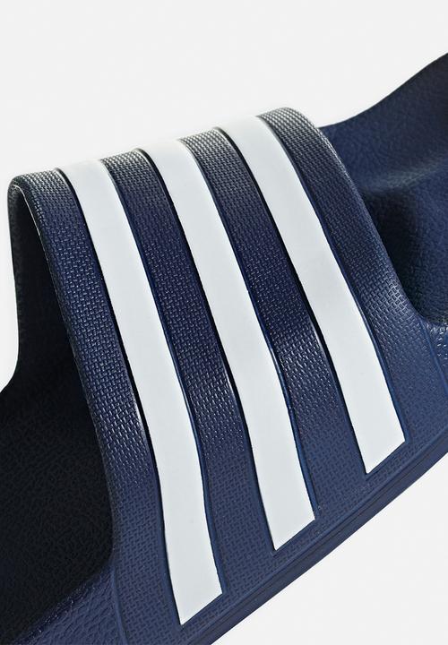 adidas Originals - Adilette aqua - dark blue/ftwr white