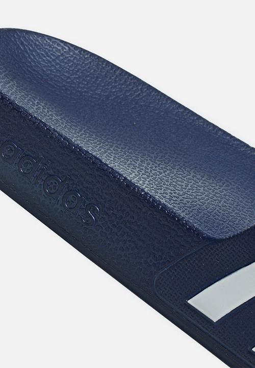 adidas Originals - Adilette aqua - dark blue/ftwr white