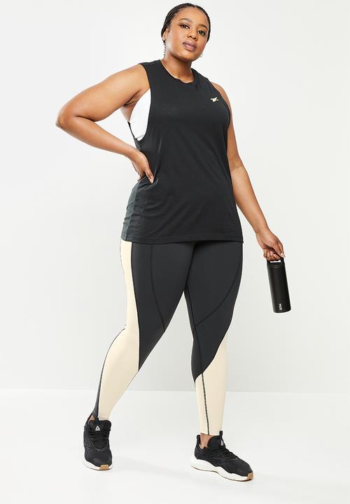 Reebok - Plus ts lux hr tights - black/stucco