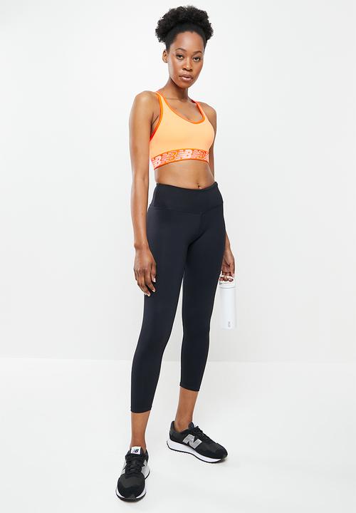 New Balance  - Relentless crop top bra - peach