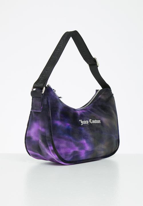 Juicy Couture - Texa tie dye shoulder bag - sparkling grape