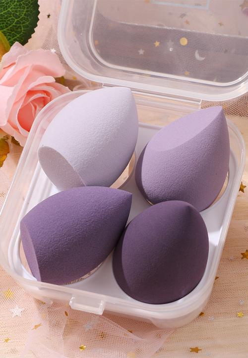 Glam Beauty - Makeup Blender 4 Pack - Purples