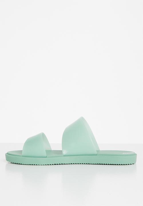 Zaxy - Shake slide fem - green