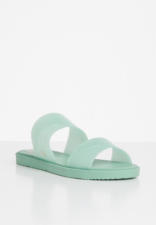 Zaxy - Shake slide fem - green