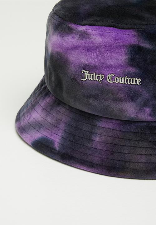 Juicy Couture - Tiane tie dye bucket hat - purple 