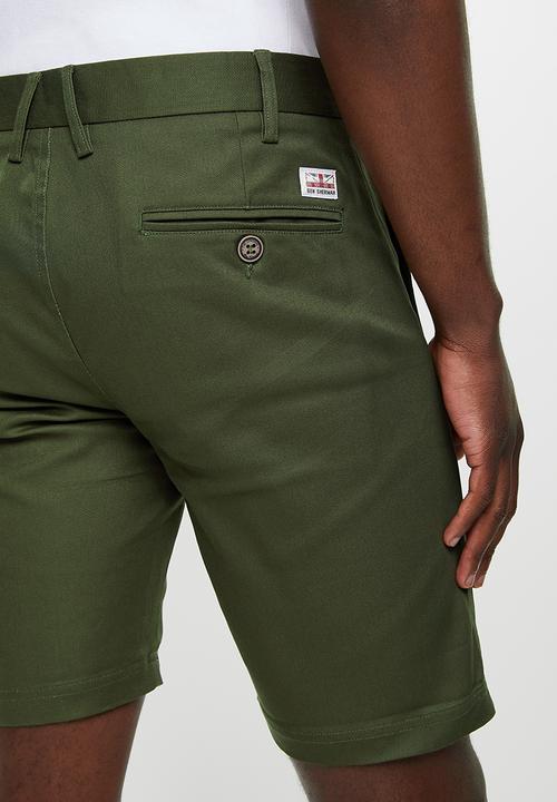 Ben Sherman - Shorts - olive