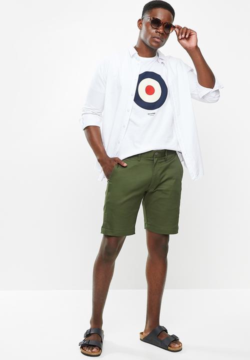 Ben Sherman - Shorts - olive