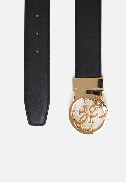 GUESS - 38mm rev smth to smt - black & brown