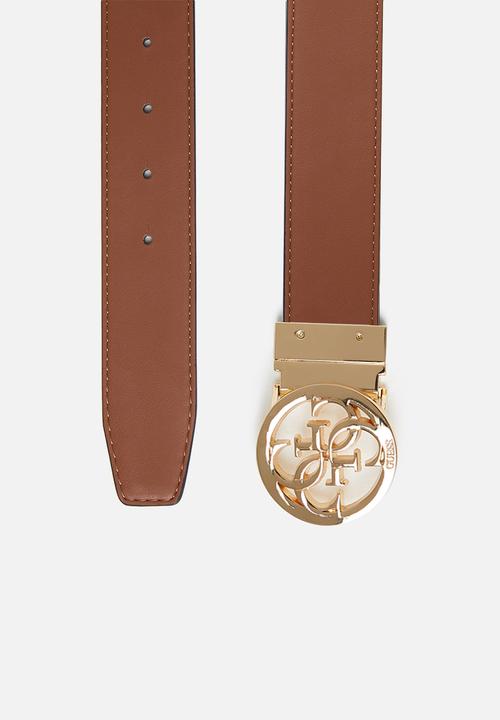 GUESS - 38mm rev smth to smt - black & brown