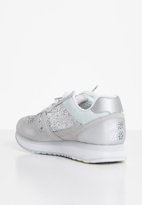 lotto - Tokyo wedge - sliver/ white