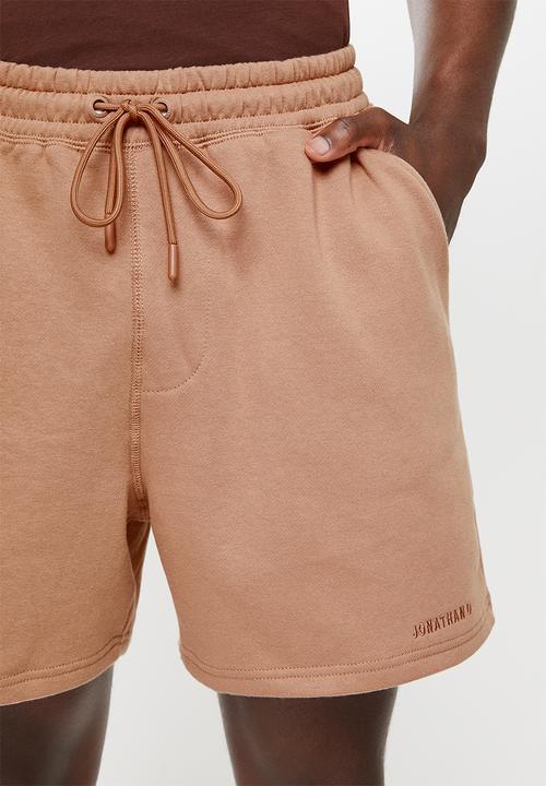 Jonathan D - Remy relaxed fit sweatshorts - tawny birch