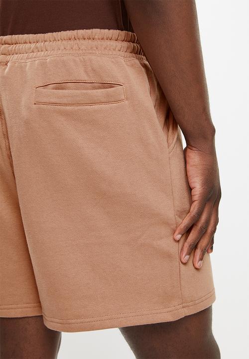 Jonathan D - Remy relaxed fit sweatshorts - tawny birch
